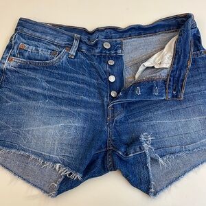 LEVIS 501 DENIM SHORTS